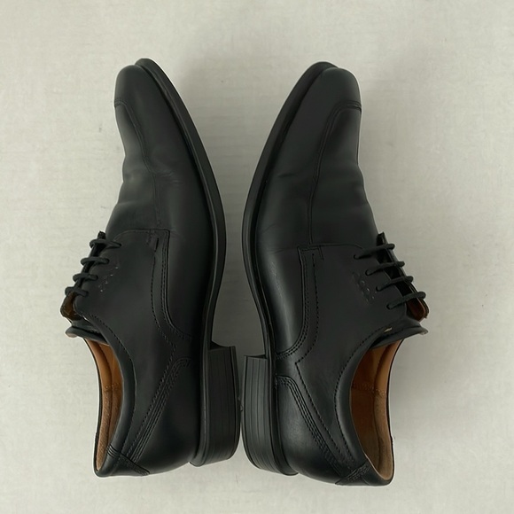 ECCO Men’s Dress Shoe Soft Leather Queenstown Oxfords Size 8 - Picture 6 of 9